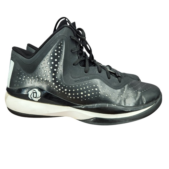 Adidas D‎ Rose 773 III Basketball Shoes Mens 13 Black White Sneakers C75721 main image 9